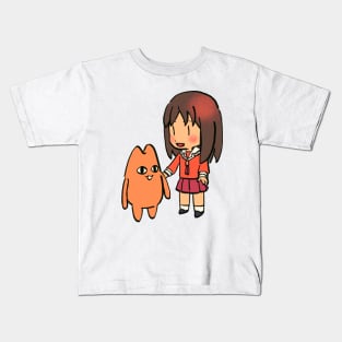 I draw chibi osaka and chiyo chan's dad (front ver.) / azumanga daioh Kids T-Shirt